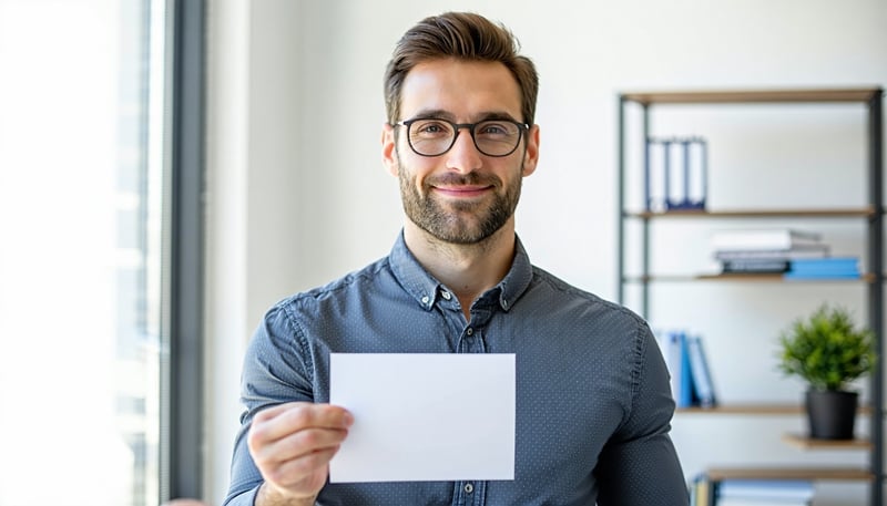 Business owner receiving funding approval from Action Capital Group Business owner receiving funding approval from Action Capital Group